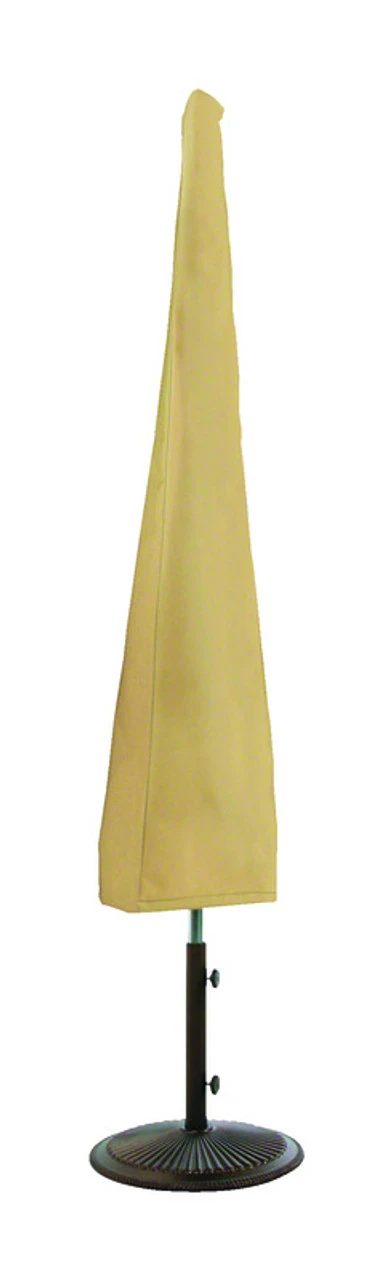 Classic Accessories Brown Polyester Umbrella Cover 1 Classic Accessories Brown Polyester Umbrella Cover